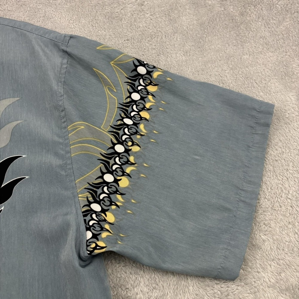 VTG Y2K Big Brother Shirt Mens XL Gray Dragon Tribal Graphic Short Sleeve Grunge - Picture 3 of 11
